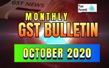 Monthly GST Bulletin Tax pyramid