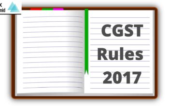 CGST Rules 2017